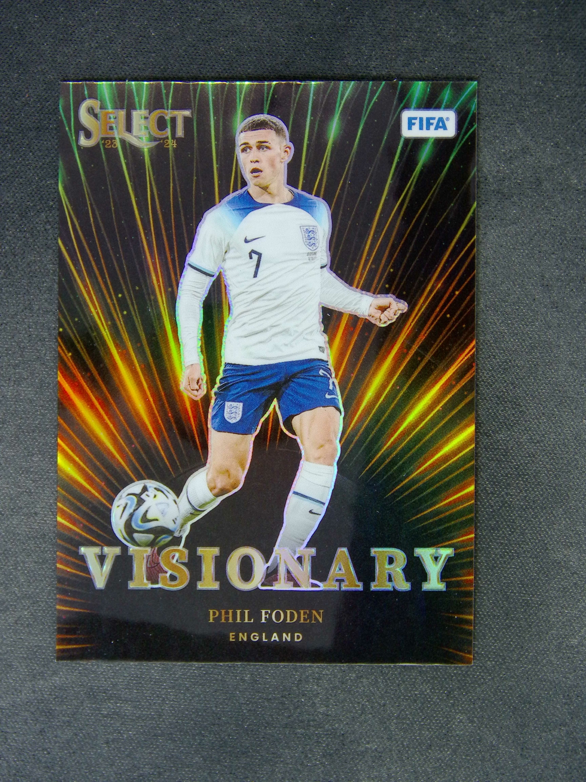 2023-24 Panini Select FIFA Phil Foden #3 Visionary SP