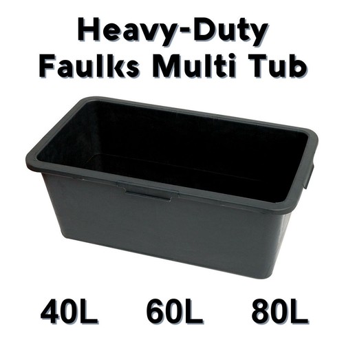 40L / 60L / 80L Multi Tub Horse Duck Feed Bucket Equine Stable Water