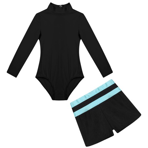 Kids Girls Sports Suit Workout Tracksuit Slim Fit Sweatshirt With Pants Yoga - Picture 64 of 70
