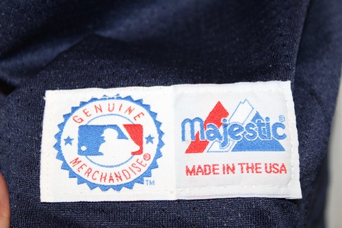MAJESTIC Vintage 90s Atlanta Braves Baseball Mens Medium Jersey USA Made EUC - Picture 3 of 7