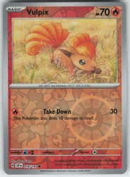 Vulpix 016/191 Surging Sparks Reverse Holo Common
