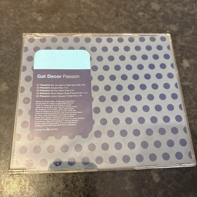 Gat Decor - Passion - 5 Track CD Single 1996 