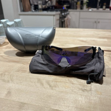 Rudy Project Hyper Mask Shield Cycling Sunglasses Mirrored Purple Lens Case