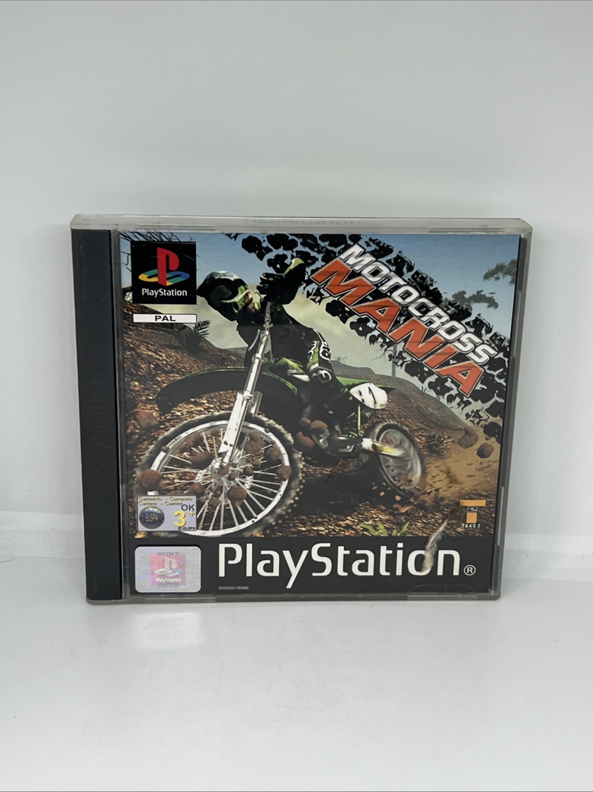 Motocross Mania PS1 PlayStation 1 Complete PAL Tested Free Uk P&p
