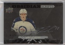 2017-18 SPx UD Black Obsidian Scripts Onyx 7/25 Nikolaj Ehlers #OS-NE Auto 0a6