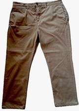 Hiroshi Kato Pants Men's Size 36 X 26 Khaki The Axe Slim Chino Made In USA