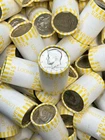 Kennedy Half Dollar Unsearched Bank Roll - 20 COINS PER ROLL🇺🇸 Look for Silver