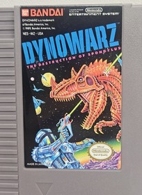 Dynowarz Nintendo NES Game Cartridge Instruction Manual