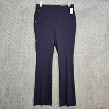 Maurices Womens Navy Blue Pull On Bootcut Mid...