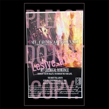 My Chemical Romance Vintage Bullets Poster from the Promo Poster Set 2002 “E”