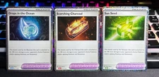 Pokemon TCG Drops in the Ocean, Scorching Charcoal & Sun Seed Combined Powers