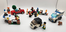 LARGE LEGO CITY SET: 8402, 60041, 7285, 60088, 3177 and 7566. Used, Complete