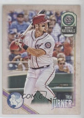 2018 Topps Gypsy Queen Gypsy Queen Logo Swap Trea Turner #103 2d7