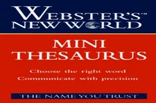 Webster's New Worldo Mini Thesaurus