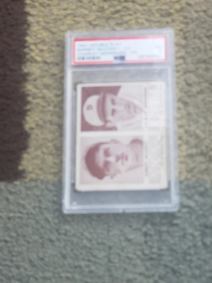 1941 double play charlie gehringer/barney mcCosky. psa 3. original.  vintage.... - Image 4 of 4