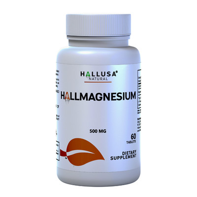 Magnesium Oxide Tablets 500mg Muscle, Nerve, Bone, Energy & Relaxation, 60 Count