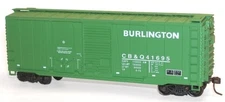 Accurail 3813 HO CB&Q 40' Combo Door Boxcar Kit