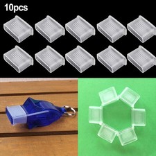 Fischietto Impugnatura Trasparente Ammortizzato Bocca All'Aperto SPORTS PVC