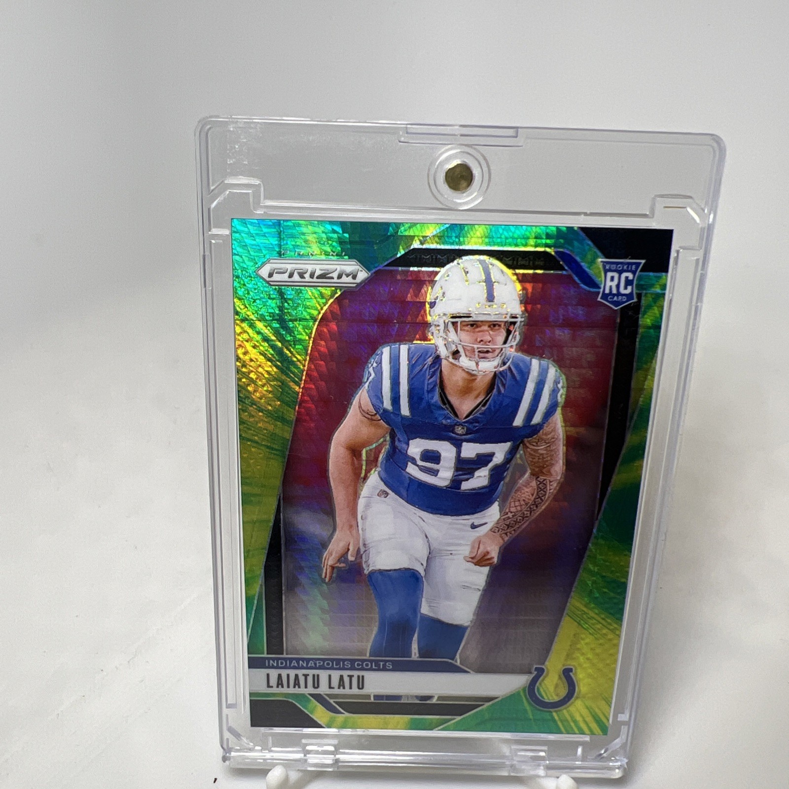 2024 Panini Prizm - Rookies Laiatu Latu #366 Hyper Prizm /180 (RC)