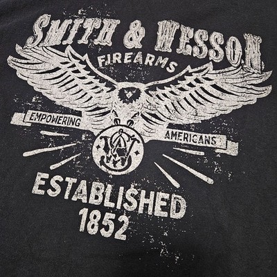 Smith & Wesson Firearms Shirt Black Eagle Medium
