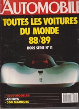 L'AUTOMOBILE MAGAZINE HS N°11 - TOUTES LES VOITURES DU MONDE 1988/1989