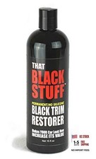 Black Plastic Restorer - Instantly Restore Your Faded or Damaged Black 15 OZ