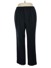 SASSON Women Black Casual Pants 36W