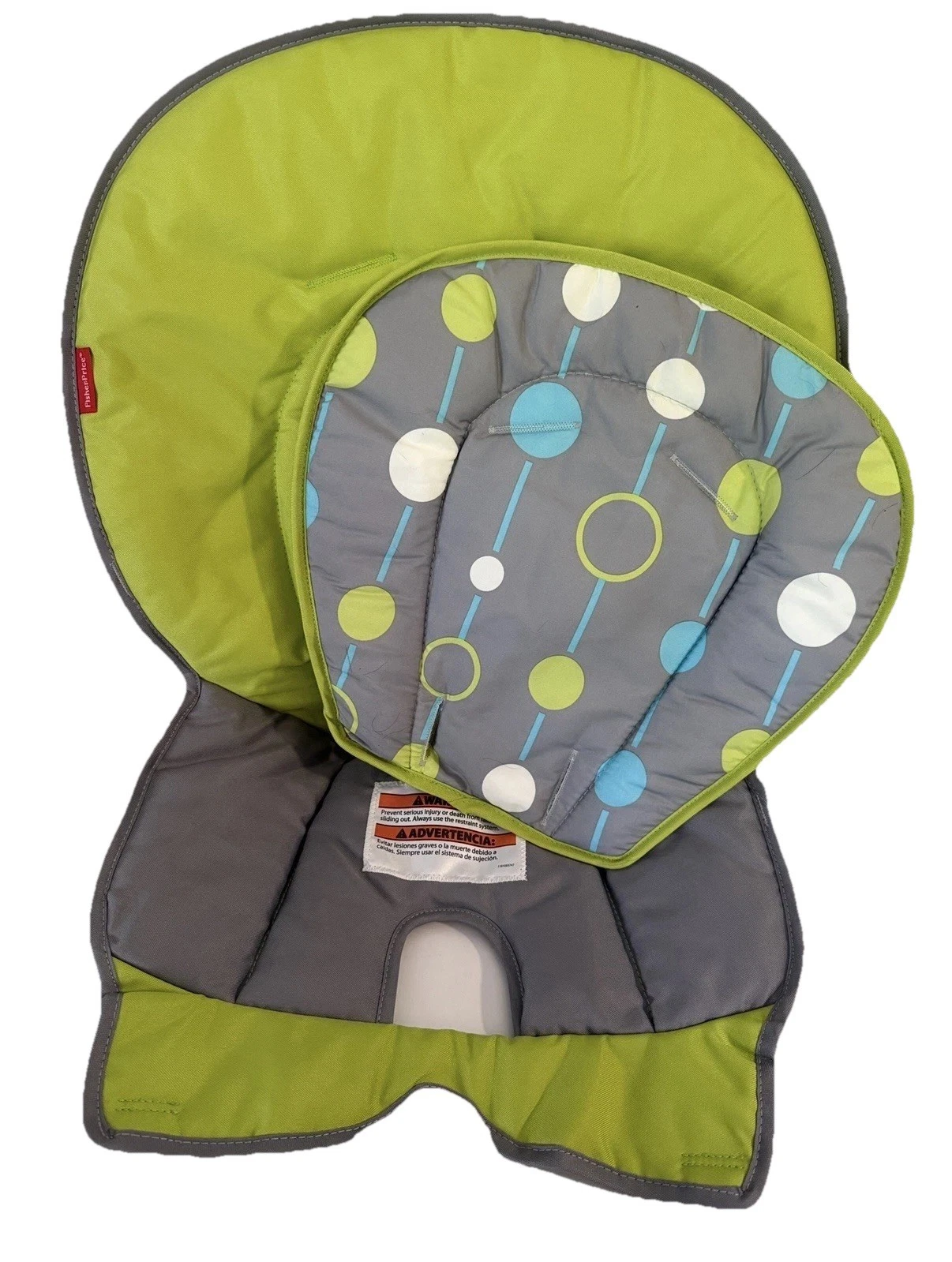 New Fisher-Price 4-in-1 Total Clean High Chair Replacement Pad & Body Support