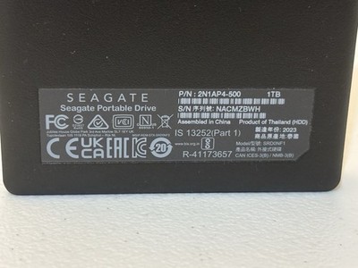 Seagate Basic Portable Drive 1TB SRD0NF1 | eBay