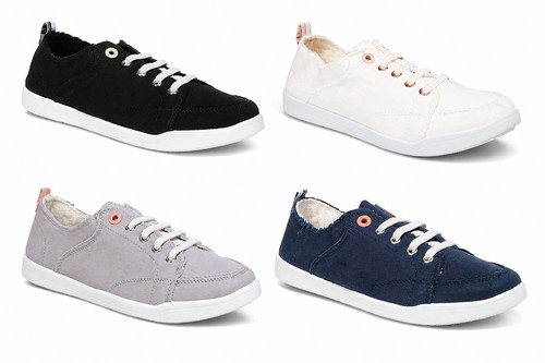 VIONIC WOMEN'S Beach Pismo Casual Sneaker: Canvas-ALL SIZE -COLOR(BRAND NEW)