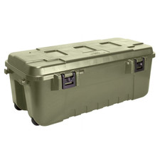 Big Sale Plano Storage Trunk With Wheels Large 108-quart Lockable Storage Box Big Sale Plano Storage Trunk With Wheels Large 108-quart Lockable Storage Box