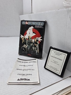 GHOSTBUSTERS CIB FOR PAL ATARI 7800 + 2600 + PLUS RETRON 77 #E46