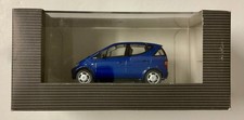 HERPA 1/43 MERCEDES BENZ COLLECTION MB - A-KLASSE BLUE METALLIC PROMO MODEL