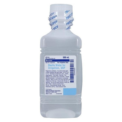 #ad #ad Baxter Healthcare 2F7113 Sterile Water for Irrigation 500mL $18.85