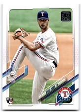 2021 Topps Update Kyle Cody RC Texas Rangers #US62