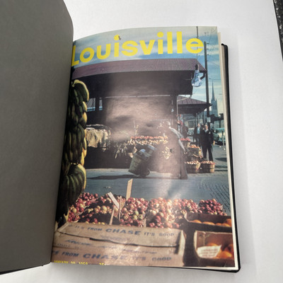 Louisville Magazine Bound Volume #9 Complete Year Of 1958 - 12 Issues