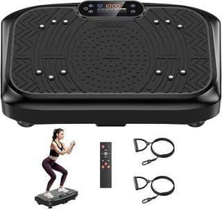 Vibration Exercise Machine with Bluetooth 200W Variable Speed AUCTION UNUSED