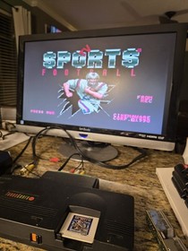 TV Sports Football TurboGrafx-16, Hu Card Only, Tested Working