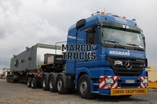 Truck photo Mercedes-Benz Actros V8 4155 TITAN heavy-duty transporter Ger #j4lh