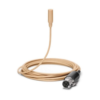 Shure TL48T/O TwinPlex Omnidirectional Submini Lavalier Mic, Tan, TA4F Connector