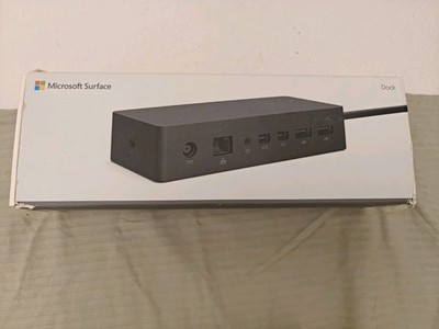 Microsoft Surface Dock PF3-00005 Docking Station, USB 3.0, Black