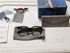 EarlySincere ES-61 Smart Glasses USB Connectivity w/ Case Pouch Manual Cable