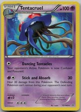 Tentacruel 72/160 Rare XY - Primal Clash LP Pokemon Card