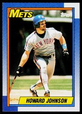 Howard Johnson, 1990 Topps, #680, New York Mets,
