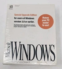 NEW SEALED Microsoft Windows Operating System Version 3.1 Special Upgrade Editio