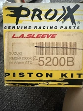 Pro X Pistón Kit For RM250 2000-02 STD 5200B