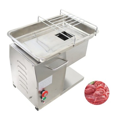 Commercial Meat Slicer Machine Meat Cutter 3mm Blade Beef Pork Processor 200Kg/h