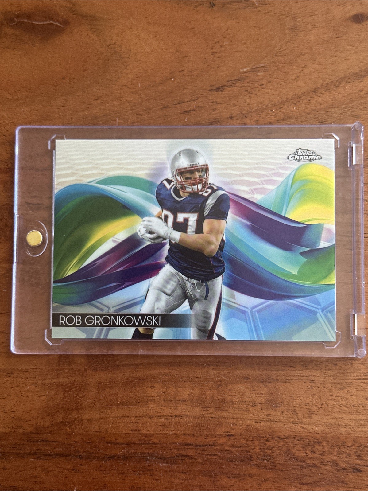 2024 Topps Chrome Football Rob Gronkowski HELIX CASE HIT SSP