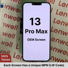 iPhone 13 Pro Max Original OEM Screen OLED Display Replacement A2484 DISCOUNT