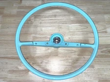 1957 Chevy Bel Air Steering Wheel Repro For 18” Larkspur Blue